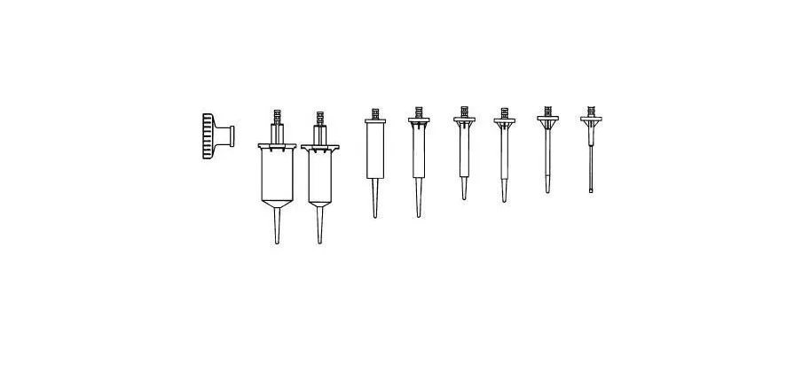 Multitip 100 pcs, para repipeteador Boeco 