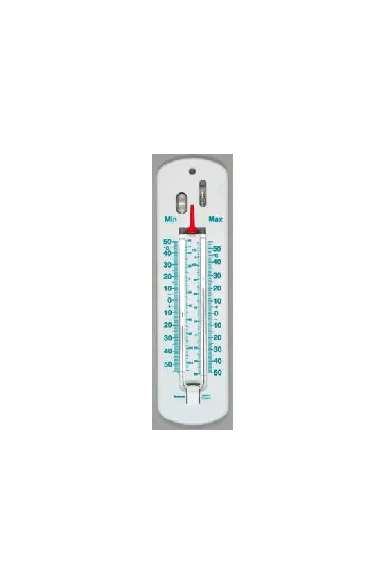 Termómetro Máxima Mínima