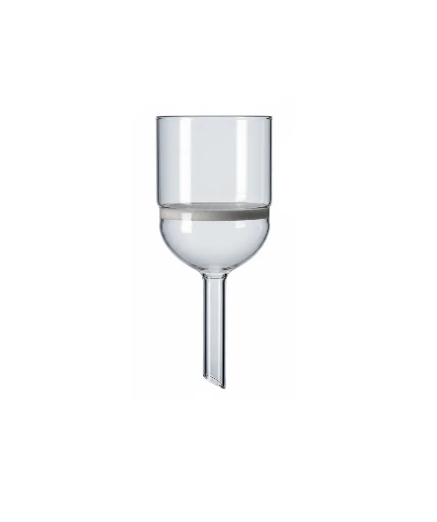 EMBUDO CON FRITA FILTRANTE