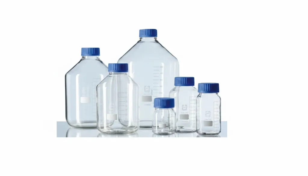 Frasco Boca Ancha Borosilicato