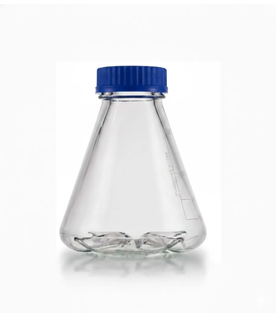 Matraz Erlenmeyer con tapa Rosca