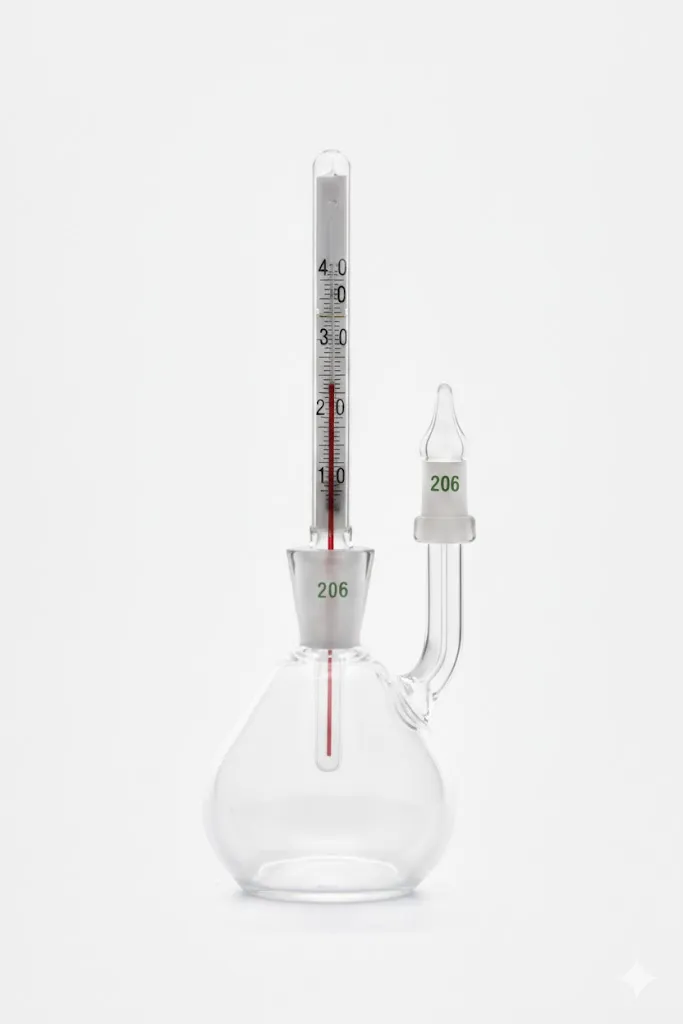 Picnómetro con y sin Termómetro