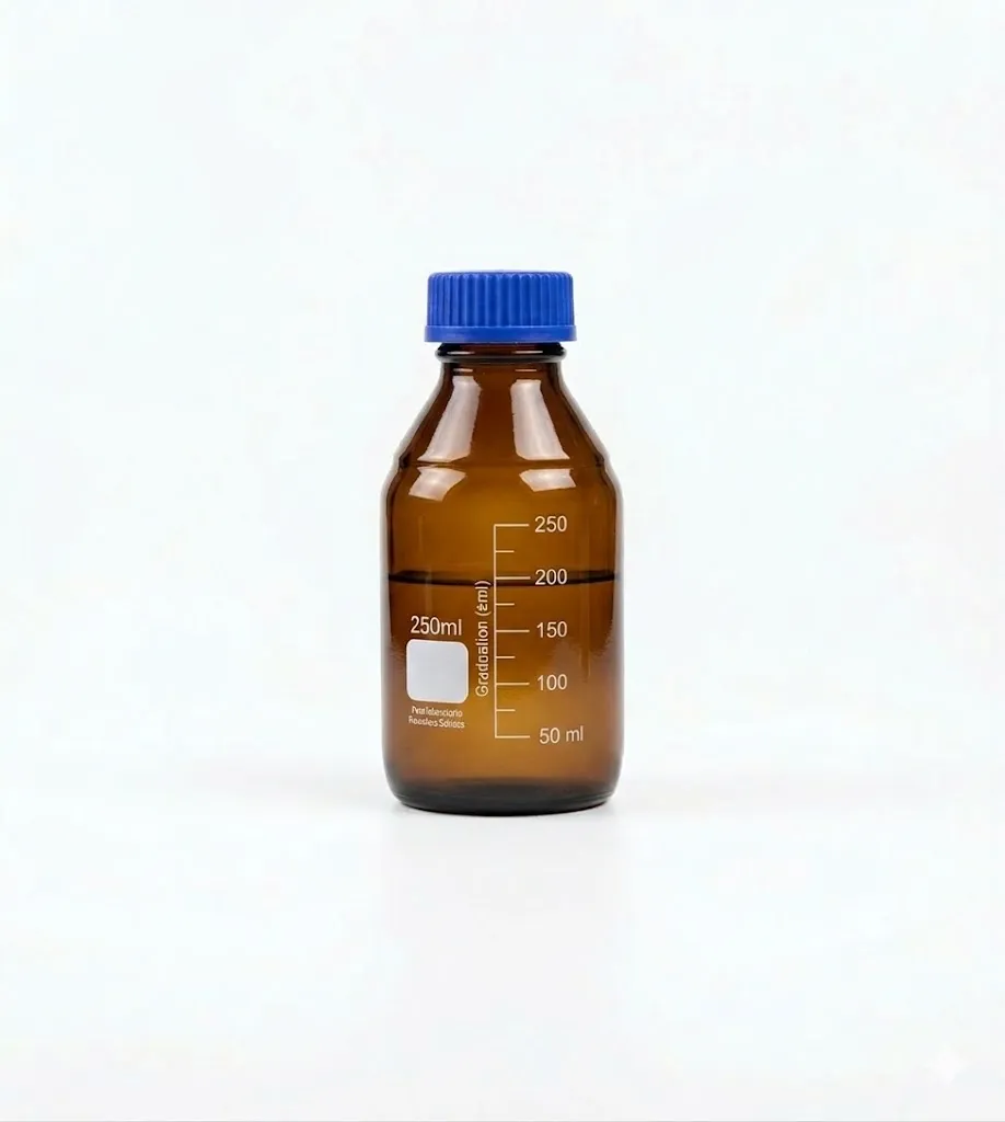 Frasco Ambar Tapa Rosca